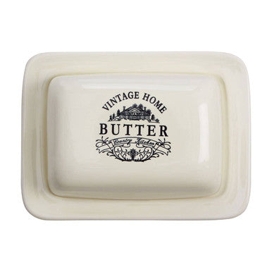 Cream Butter Dish | Vintage Home