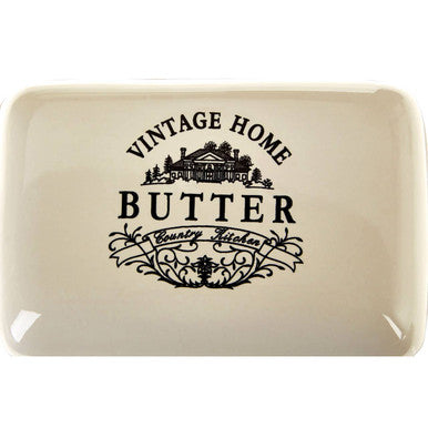 Cream Butter Dish | Vintage Home