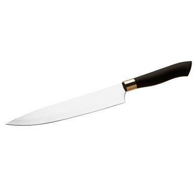11-Piece Black & Gold Knife Set with Block | Corisco by Orsina