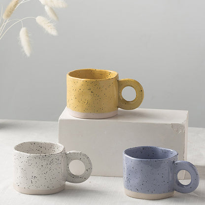 Ink Splash Artisan Ceramic Mug