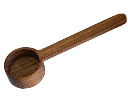 Hammered Copper Coffee Bean Spoon with Sandalwood Handle