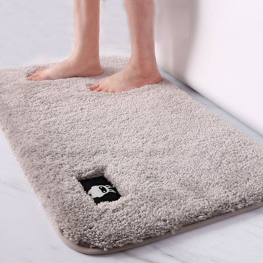 Non-Slip Absorbent Bath Mat — Grey, 40×60cm