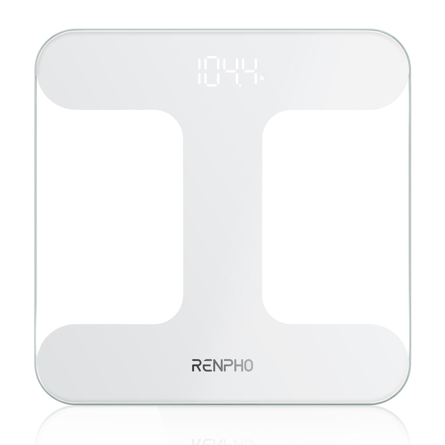 RENPHO Bathroom Scale for Body Weight Weighing Scale for People Body Scale with Bright LED Display Most Accurate to 0.1lb Batteries Included 400 lbs/180kg Capacity Core TS