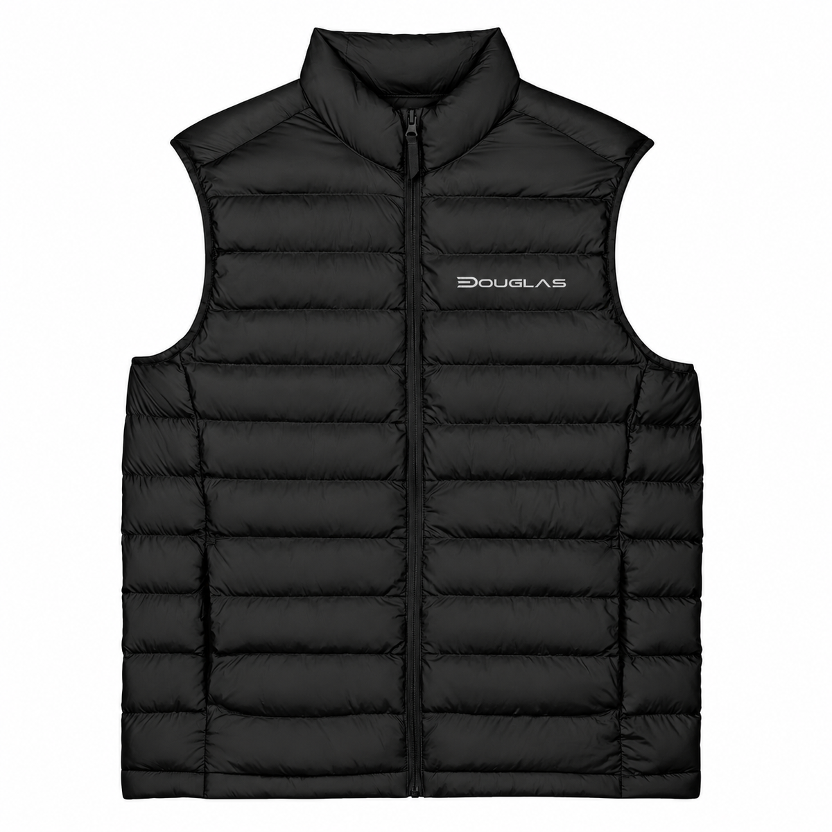 Douglas climber padded vest black front