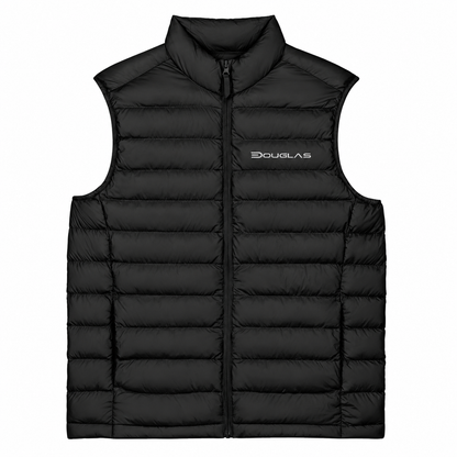 Douglas climber padded vest black front
