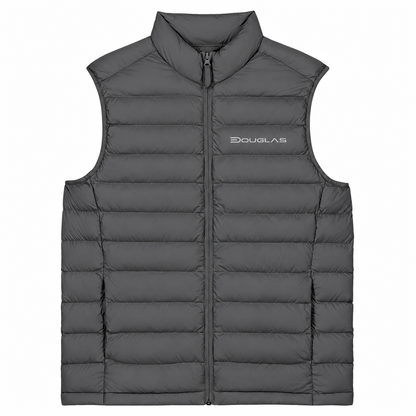 Douglas climber padded vest grey front