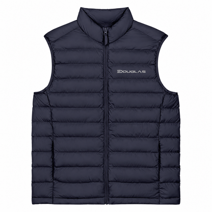 Douglas climber padded vest navy front
