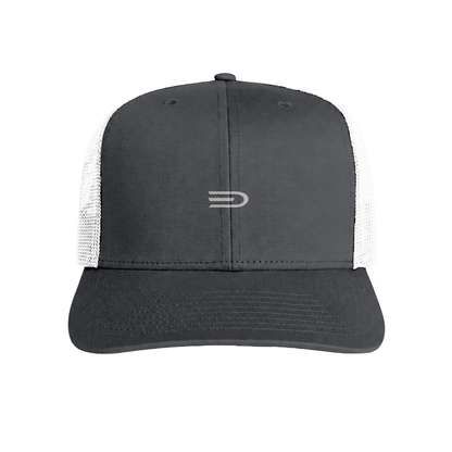 Douglas Contrast Trucker Cap – Front on white background