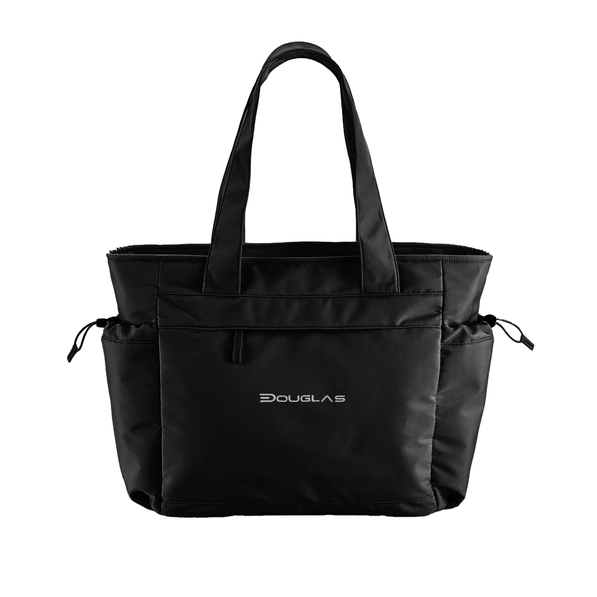 Douglas Oversized Studio Tote – Front Pocket on white background