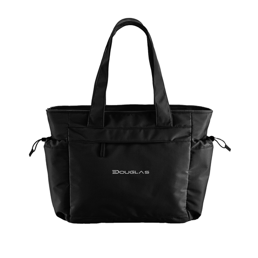 Douglas Oversized Studio Tote – Front Pocket on white background
