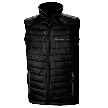 Douglas Padded Softshell Gilet – Left Chest on white background