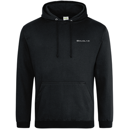 Douglas Men's College Hoodie – Front on white background