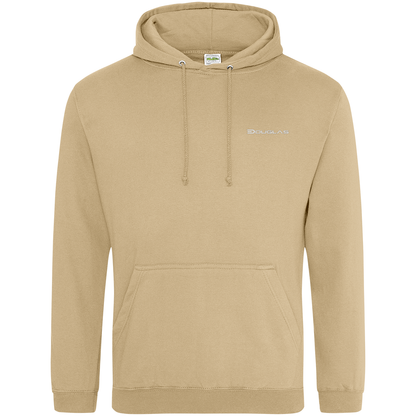 Douglas Men's College Hoodie – Front on white background