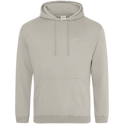 Douglas Men's College Hoodie – Front on white background