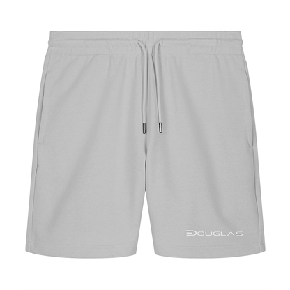 Douglas Men's Organic Trainer Shorts – Front Left Leg on white background