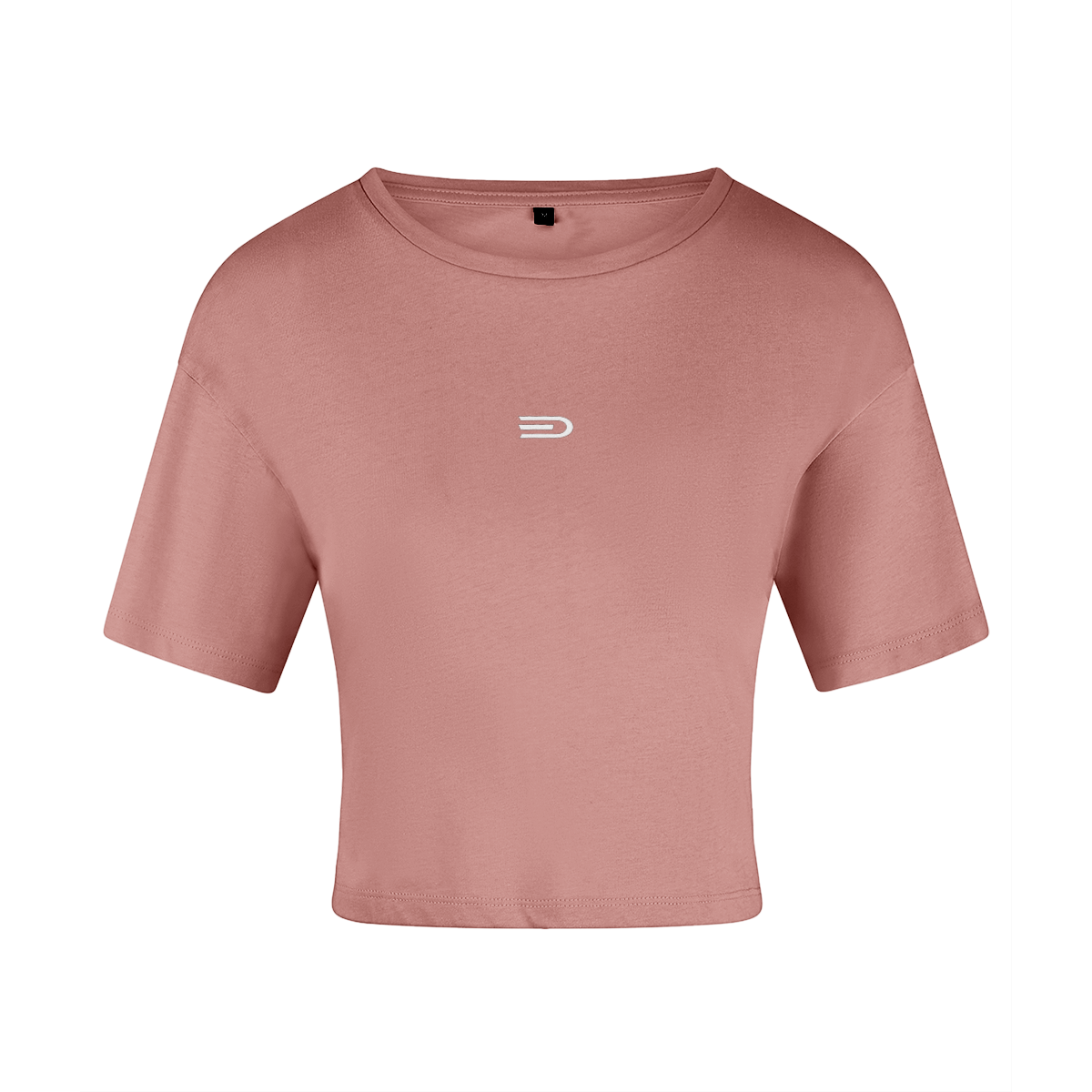 Douglas Women's Cropped T-Shirt – Front on white background