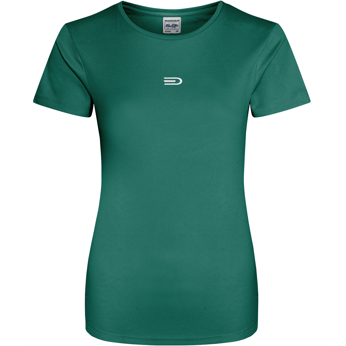 Douglas Women's Performance T-Shirt – Front on white background